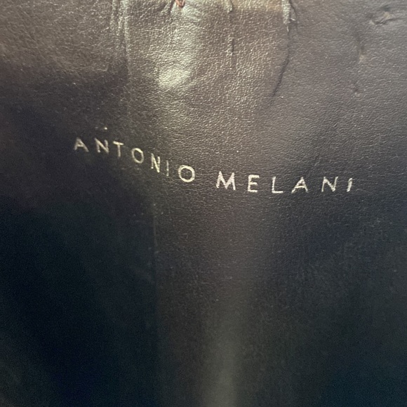 Antonio Melanie Brown Suede Boots with medal and leather ankle wrap - Picture 5 of 6